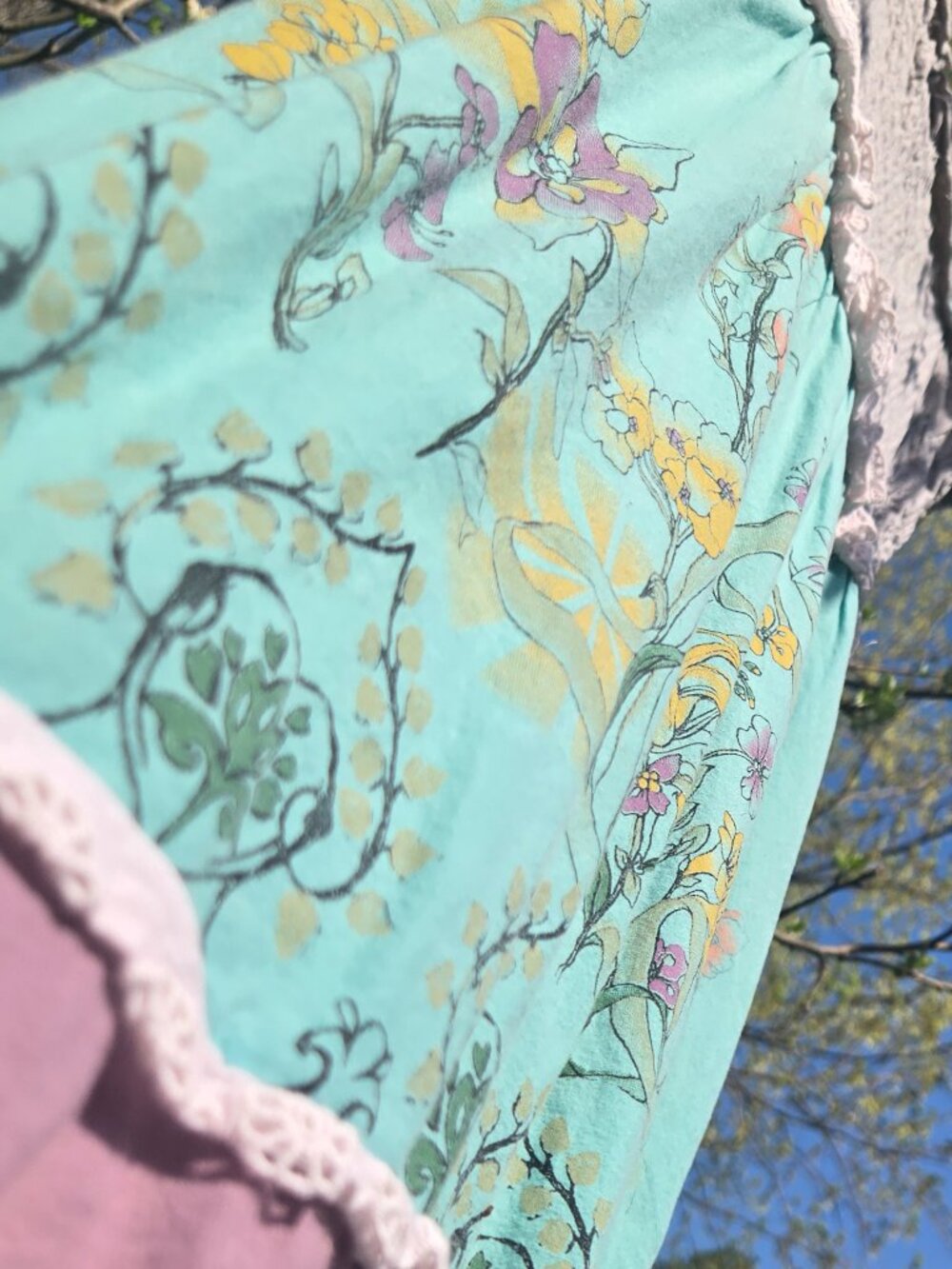 summery smock dress (STRAPLESS) - Picture 4 of 10